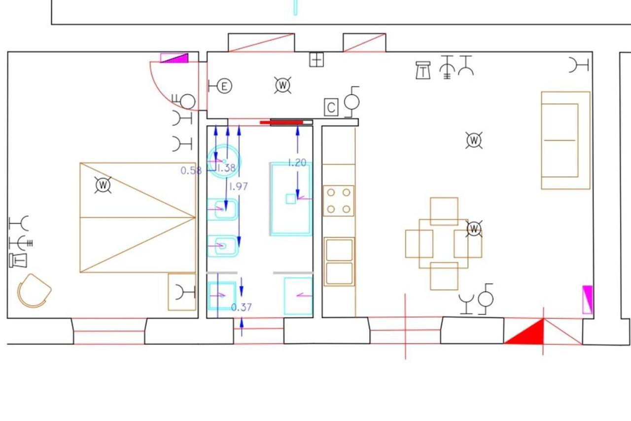 A Casa Di Clara Lägenhet Syrakusa Exteriör bild